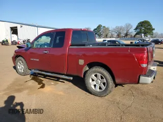 2005 Nissan Titan XE with VIN 1N6BA06A25N553228, listed as a Copart auction lot 47136205 with 227,151 mi miles and Salvage title. Bid and sale history available at DreamBid. Image 2.