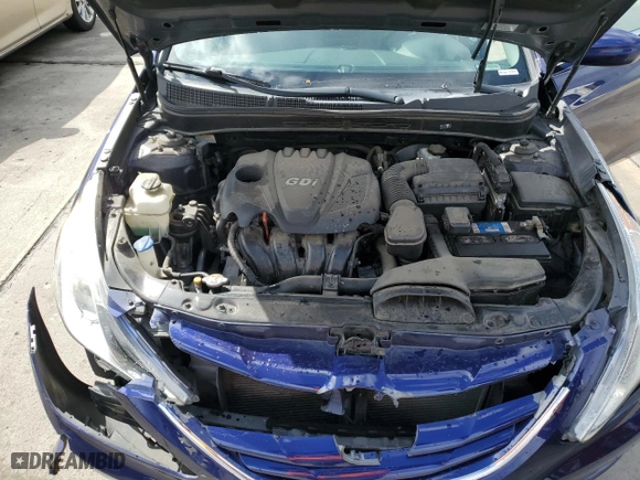 2013 Hyundai Sonata GLS PZEV with VIN 5NPEB4AC7DH679659, listed as a Copart auction lot 49419535 with 96,933 mi miles and Salvage Title. Bid and sale history available at carsss.com. Image 11.