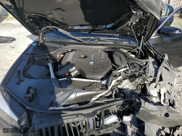 2019 BMW 5 Series 530i xDrive with VIN WBAJA7C57KWW47882, listed as a Copart auction lot 45527525 with 81,960 mi miles and Non Repairable. Bid and sale history available at carsss.com. Image 13.
