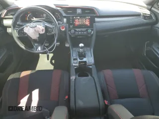 2020 Honda Civic Si with VIN 2HGFC1E52LH704407, listed as a Copart auction lot 54919985 with 44,521 mi miles and Salvage Title. Bid and sale history available at DreamBid. Image 8.