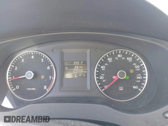 2013 Volkswagen Jetta SE with VIN 3VWDX7AJ8DM424751, listed as a IAAI auction lot 41659290 with 123,408 mi miles and . Bid and sale history available at DreamBid. Image 7.