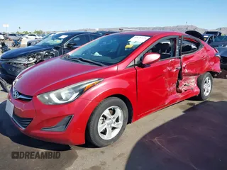 2014 Hyundai Elantra SE z VIN KMHDH4AE3EU215699, wystawiony jako IAAI lot #42096176 z przebiegiem 82 209 mil mil oraz . Historia ofert i sprzedaży dostępna na DreamBid. Obrazek 17.