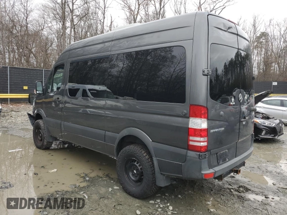 2018 Mercedes-Benz Sprinter with VIN WDZFE7CD8JP642591, listed as a Copart auction lot 82630064 with Not Provided miles and Salvage Title. Bid and sale history available at DreamBid. Image 2.