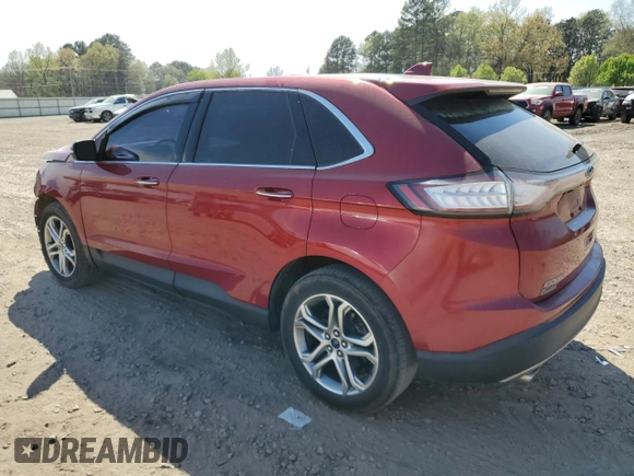 2016 Ford Edge Titanium with VIN 2FMPK3K96GBB22503, listed as a Copart auction lot 50752915 with 170,633 mi miles and Clean Title. Bid and sale history available at carsss.com. Image 2.