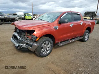 2019 Ford Ranger XL with VIN 1FTER4EH0KLA83156, listed as a Copart auction lot 57657155 with 40,571 mi miles and Salvage title. Bid and sale history available at DreamBid. Image 1.
