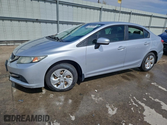 2015 Honda Civic LX with VIN 2HGFB2F57FH526604, listed as a Copart auction lot 53950585 with Not Provided miles and Clean Title. Bid and sale history available at DreamBid. Image 1.