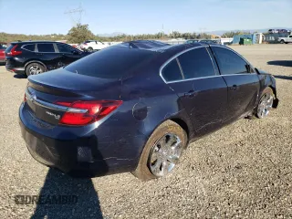 2016 Buick Regal Premium II with VIN 2G4GT5GX9G9138413, listed as a Copart auction lot 71134914 with 109,138 mi miles and Salvage Title. Bid and sale history available at carsss.com. Image 3.