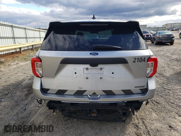 2021 Ford Explorer z VIN 1FM5K8AC0MNA11852, wystawiony jako Copart lot #76051454 z przebiegiem 37 256 mil mil oraz Szkoda całkowita • Salvage title. Historia ofert i sprzedaży dostępna na DreamBid. Obrazek 6.