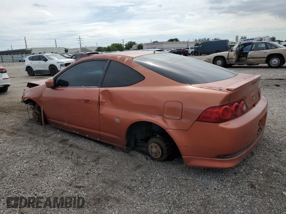 2006 Acura RSX Type-S Leather with VIN JH4DC53016S003809, listed as a Copart auction lot 76237764 with 0 mi miles and Salvage Title. Bid and sale history available at carsss.com. Image 2.