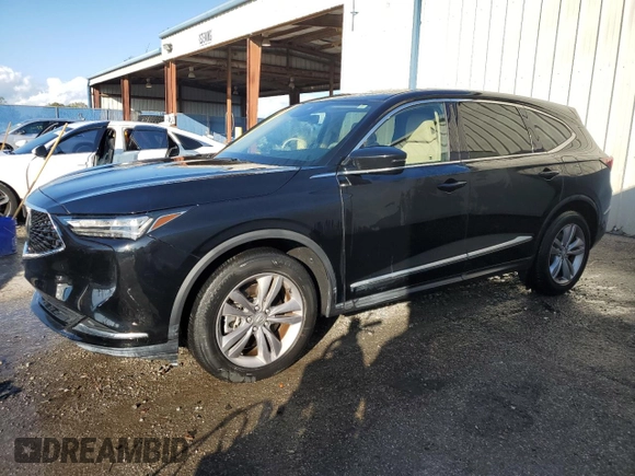 2022 Acura MDX with VIN 5J8YE1H37NL002750, listed as a Copart auction lot 86896934 with 29,089 mi miles and Non Repairable. Bid and sale history available at carsss.com. Image 1.