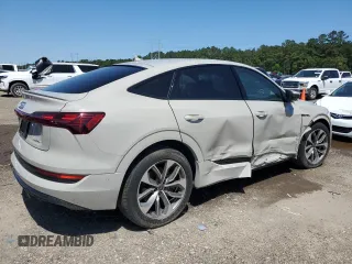 2021 Audi e-tron Sportback Premium Plus with VIN WA12AAGE3MB013620, listed as a Copart auction lot 53856925 with 37,232 mi miles and Salvage title. Bid and sale history available at DreamBid. Image 3.
