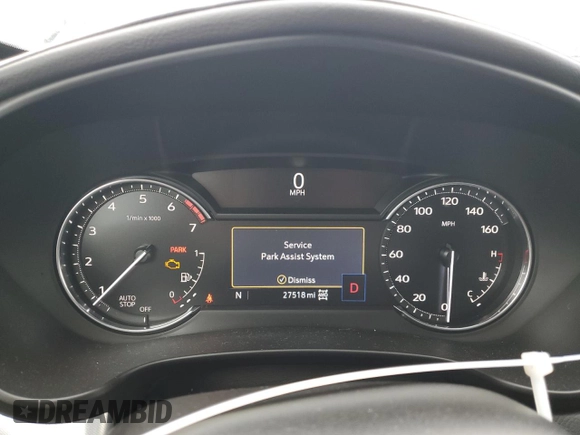 2021 Cadillac XT4 AWD Premium Luxury with VIN 1GYFZDR46MF069253, listed as a Copart auction lot 43747435 with 27,518 mi miles and Salvage Title. Bid and sale history available at carsss.com. Image 9.