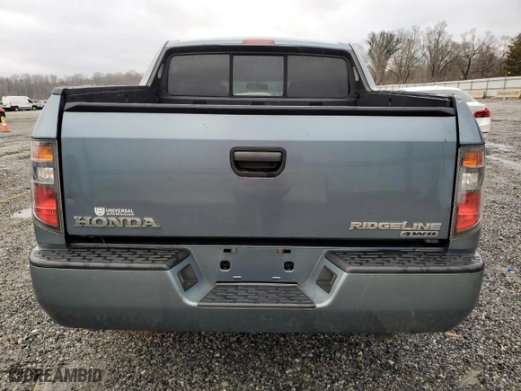 2008 Honda Ridgeline RT with VIN 2HJYK16298H519398, listed as a Copart auction lot 42680605 with 253,348 mi miles and Salvage Title. Bid and sale history available at carsss.com. Image 6.