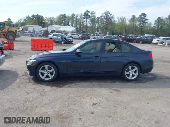 2013 BMW 3 Series 328i xDrive with VIN WBA3B5G53DNS02293, listed as a IAAI auction lot 42012883 with 243,490 mi miles. Bid and sale history available at carsss.com. Image 14.