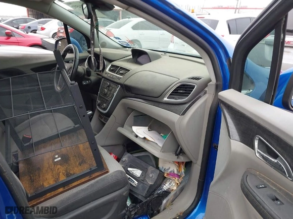 2013 Buick Encore Convenience with VIN KL4CJBSB7DB129152, listed as a IAAI auction lot 41714592 with 76,367 mi miles. Bid and sale history available at carsss.com. Image 5.