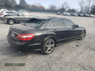 2010 Mercedes-Benz E 350 Luxury with VIN WDDHF5GB9AA160952, listed as a Copart auction lot 46392455 with 152,712 mi miles and Salvage Title. Bid and sale history available at DreamBid. Image 3.