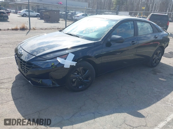 2023 Hyundai Elantra SEL with VIN KMHLM4AG8PU442866, listed as a IAAI auction lot 41790018 with 14,454 mi miles and . Bid and sale history available at DreamBid. Image 2.