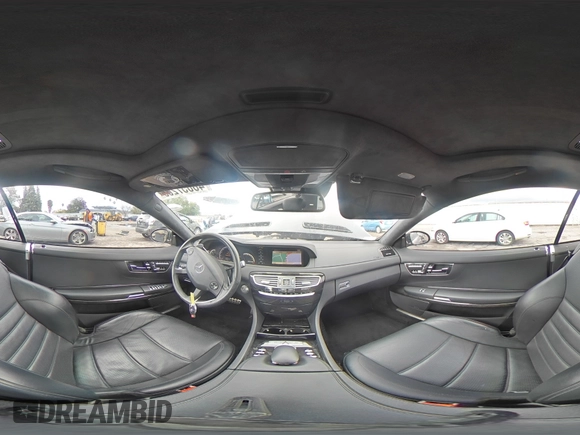 2008 Mercedes-Benz CL-Class V8 AMG with VIN WDDEJ77X78A008087, listed as a Copart auction lot 48057265 with 53,742 mi miles and Salvage Title. Bid and sale history available at carsss.com. Image 13.