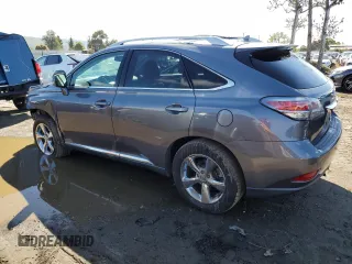 2013 Lexus RX 350 with VIN 2T2ZK1BAXDC115936, listed as a Copart auction lot 51532455 with 127,083 mi miles and Salvage Title. Bid and sale history available at DreamBid. Image 2.