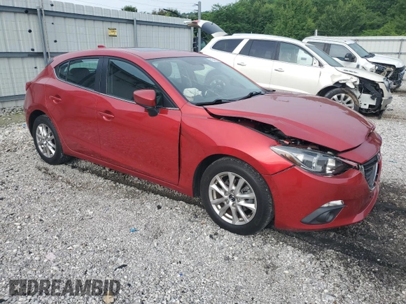 2015 Mazda 3 i Touring with VIN 3MZBM1L73FM195056, listed as a Copart auction lot 61240335 with 90,220 mi miles and Clean title. Bid and sale history available at DreamBid. Image 4.