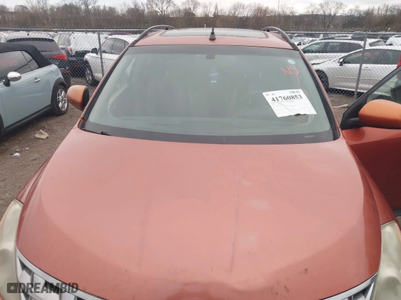 2005 Nissan Murano SL with VIN JN8AZ08W55W422938, listed as a IAAI auction lot 41760853 with 206,581 mi miles. Bid and sale history available at carsss.com. Image 6.