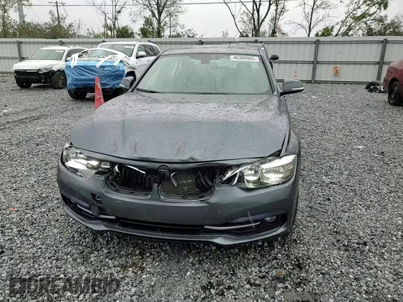 2017 BMW 3 Series 330i xDrive with VIN WBA8D9G54HNU58424, listed as a Copart auction lot 46300085 with 84,171 mi miles and Salvage Title. Bid and sale history available at carsss.com. Image 11.