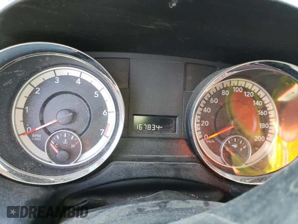 2014 Dodge Grand Caravan American Value with VIN 2C4RDGBG5ER185593, listed as a Copart auction lot 48768065 with 167,834 mi miles and Salvage Title. Bid and sale history available at DreamBid. Image 9.