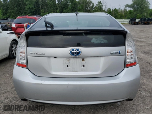 2013 Toyota Prius with VIN JTDKN3DPXD3043493, listed as a Copart auction lot 62713125 with 99,344 mi miles and Salvage title. Bid and sale history available at DreamBid. Image 6.