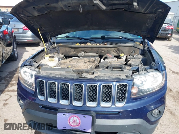 2017 Jeep Compass 75th Anniversary Edition with VIN 1C4NJDBB0HD143138, listed as a IAAI auction lot 41016542 with 118,402 mi miles. Bid and sale history available at carsss.com. Image 10.
