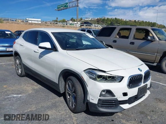 2020 BMW X2 sDrive28i with VIN WBXYH9C01L5P01913, listed as a IAAI auction lot 41591563 with 65,271 mi miles. Bid and sale history available at carsss.com. Image 1.