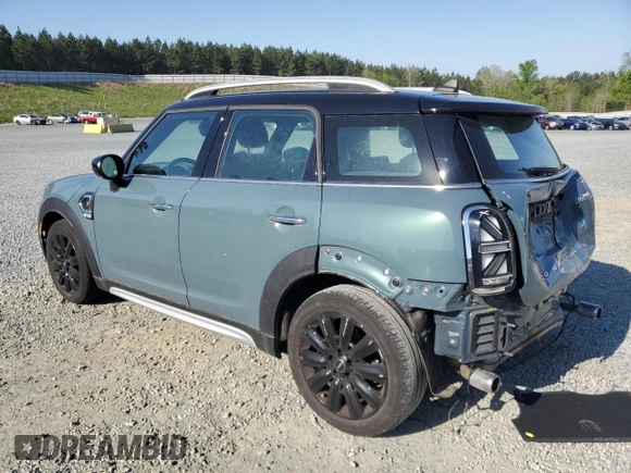 2021 MINI Countryman Cooper S with VIN WMZ53BR03M3N20743, listed as a Copart auction lot 48716094 with 22,555 mi miles and Salvage Title. Bid and sale history available at carsss.com. Image 2.
