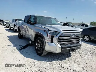 2023 Toyota Tundra Limited Hybrid with VIN 5TFJC5DB1PX028931, listed as a Copart auction lot 71593354 with 21,887 mi miles and Salvage title. Bid and sale history available at DreamBid. Image 11.