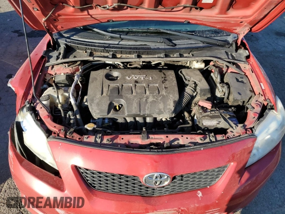 2010 Toyota Corolla z VIN 1NXBU4EE0AZ289475, wystawiony jako Copart lot #43056795 z przebiegiem 183 995 mil mil oraz Szkoda całkowita • Salvage title. Historia ofert i sprzedaży dostępna na DreamBid. Obrazek 12.