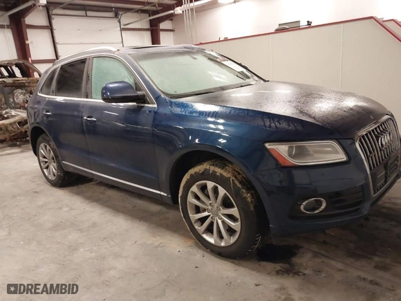 2017 Audi Q5 Premium with VIN WA1C2AFP0HA017253, listed as a IAAI auction lot 41387501 with 67,593 mi miles. Bid and sale history available at carsss.com. Image 1.