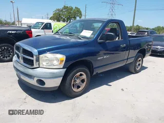 2007 Dodge 1500 ST with VIN 1D7HA16K57J625857, listed as a IAAI auction lot 42167518 with 103,880 mi miles. Bid and sale history available at carsss.com. Image 2.