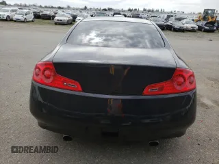2006 Infiniti G35 with VIN JNKCV54E36M710821, listed as a Copart auction lot 46553605 with 146,163 mi miles and Salvage Title. Bid and sale history available at carsss.com. Image 6.