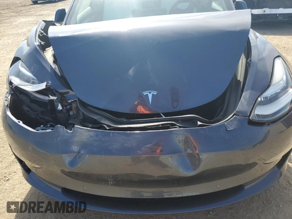 2022 Tesla Model 3 with VIN 5YJ3E1EA4NF244376, listed as a Copart auction lot 52142855 with Not Provided miles and Salvage Title. Bid and sale history available at DreamBid. Image 11.