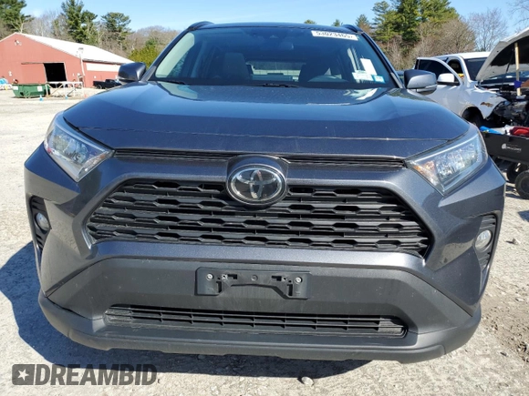 2019 Toyota RAV4 XLE with VIN 2T3P1RFV5KC047513, listed as a Copart auction lot 53023465 with 65,408 mi miles and Salvage Title. Bid and sale history available at carsss.com. Image 5.