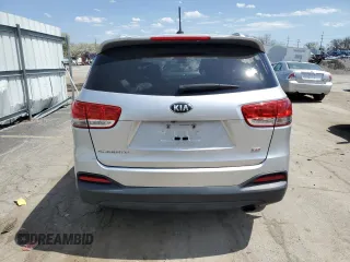 2016 Kia Sorento LX with VIN 5XYPG4A34GG170196, listed as a Copart auction lot 54381105 with 81,341 mi miles and Clean Title. Bid and sale history available at carsss.com. Image 6.