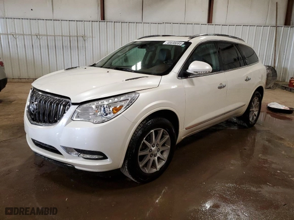 2014 Buick Enclave Leather with VIN 5GAKRBKD6EJ267687, listed as a Copart auction lot 48698085 with 140,679 mi miles and Clean Title. Bid and sale history available at carsss.com. Image 1.