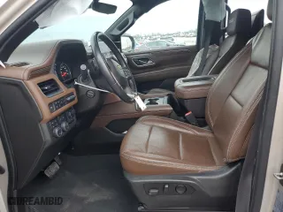 2021 Chevrolet Suburban High Country with VIN 1GNSKGKL9MR209684, listed as a Copart auction lot 87392294 with 95,513 mi miles and Salvage Title. Bid and sale history available at carsss.com. Image 7.