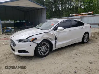 2013 Ford Fusion Titanium with VIN 3FA6P0K9XDR123141, listed as a Copart auction lot 55253575 with 220,735 mi miles and Salvage title. Bid and sale history available at DreamBid. Image 1.