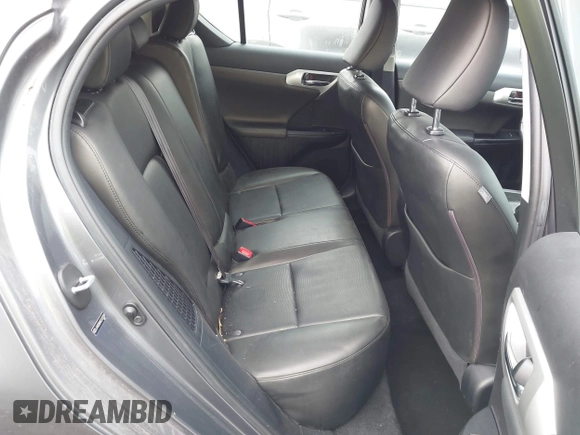 2012 Lexus CT 200h z VIN JTHKD5BH8C2122769, wystawiony jako IAAI lot #42376226 z przebiegiem 124 336 mil mil oraz . Historia ofert i sprzedaży dostępna na DreamBid. Obrazek 8.