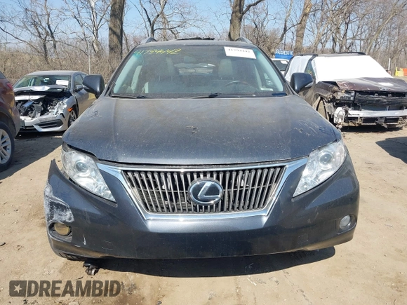 2010 Lexus RX 350 with VIN 2T2BK1BAXAC032746, listed as a IAAI auction lot 41794442 with 138,639 mi miles. Bid and sale history available at carsss.com. Image 12.