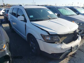 2017 Dodge Journey Crossroad Plus with VIN 3C4PDCGG3HT536110, listed as a IAAI auction lot 41477186 with 80,606 mi miles and . Bid and sale history available at DreamBid. Image 1.