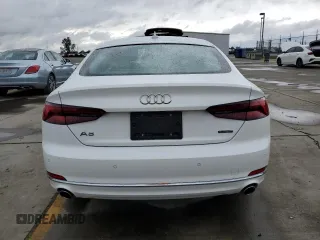 2019 Audi A5 Sportback Premium Plus with VIN WAUBNCF57KA044702, listed as a Copart auction lot 49430844 with 22,466 mi miles. Bid and sale history available at carsss.com. Image 6.