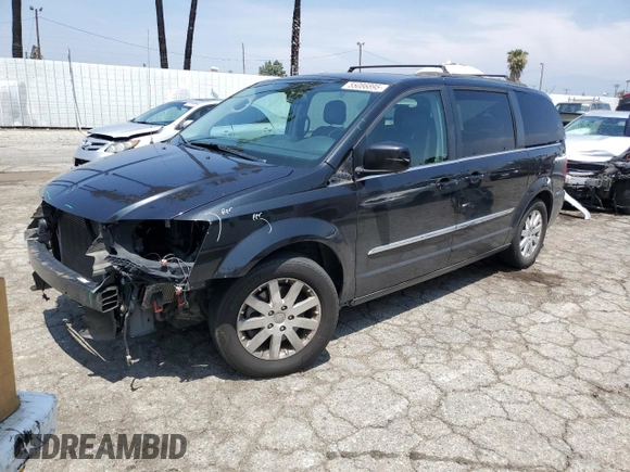 2015 Chrysler Town & Country Touring with VIN 2C4RC1BG6FR534200, listed as a Copart auction lot 55086895 with 206,483 mi miles and Salvage Title. Bid and sale history available at DreamBid. Image 1.