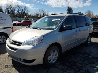 2005 Toyota Sienna CE with VIN 5TDZA23C55S260579, listed as a Copart auction lot 50317865 with 161,909 mi miles and Salvage Title. Bid and sale history available at carsss.com. Image 1.