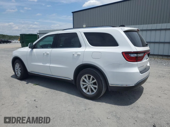 2020 Dodge Durango SXT with VIN 1C4RDHAG7LC307528, listed as a Copart auction lot 59709415 with 79,243 mi miles and Salvage title. Bid and sale history available at DreamBid. Image 2.