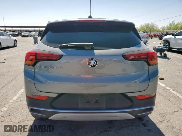 2023 Buick Encore GX Preferred with VIN KL4MMBS26PB109586, listed as a Copart auction lot 57225855 with 12,403 mi miles and Salvage title. Bid and sale history available at DreamBid. Image 6.